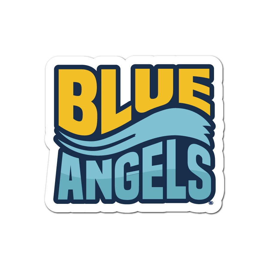 Blue Angel's Wave Sticker