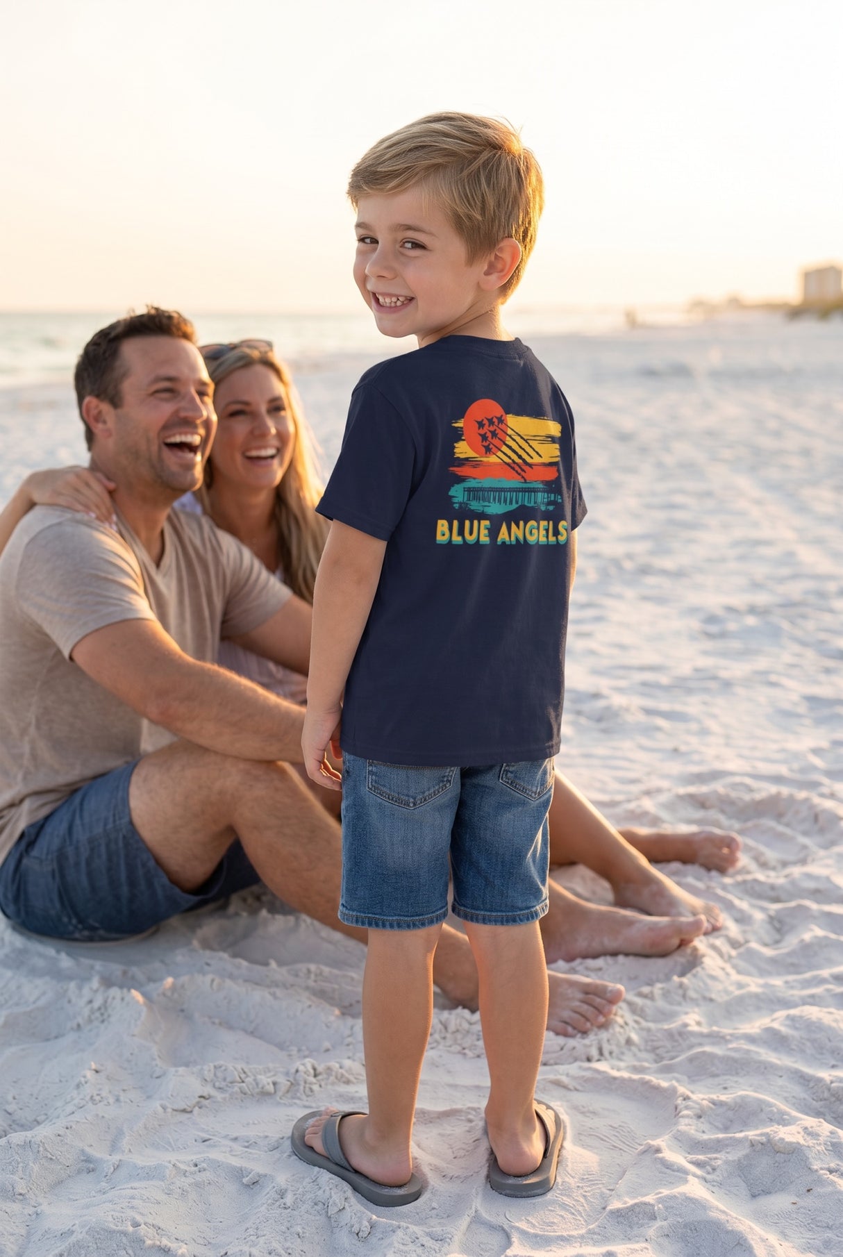 Watercolor Sunset Youth T-Shirt