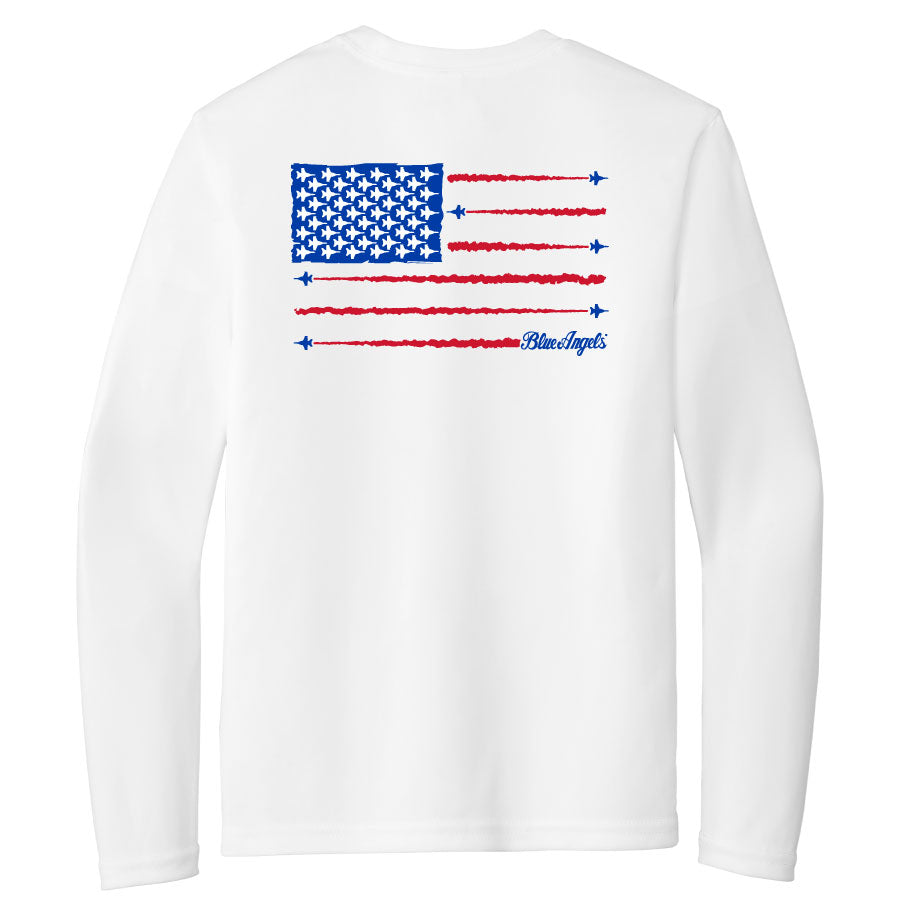 Red, White, and Blues Flag Performance Shirt