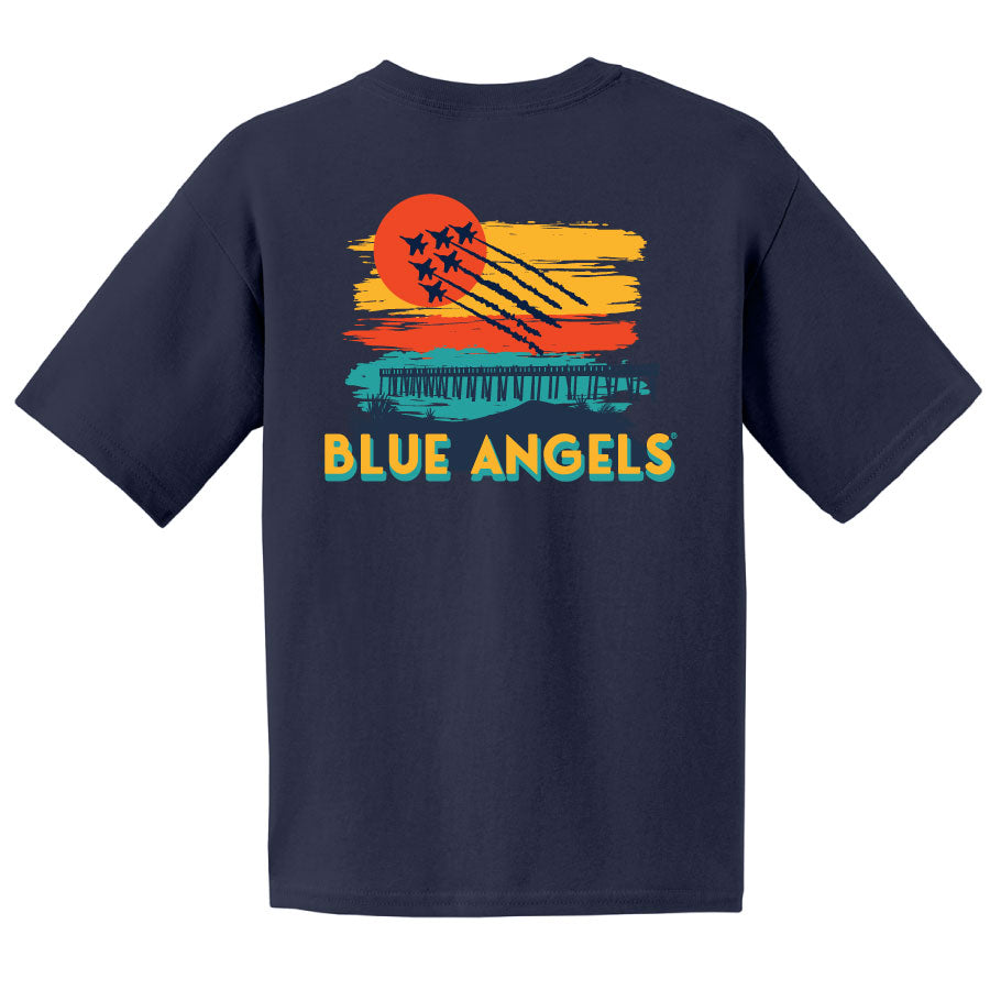 Watercolor Sunset Youth T-Shirt