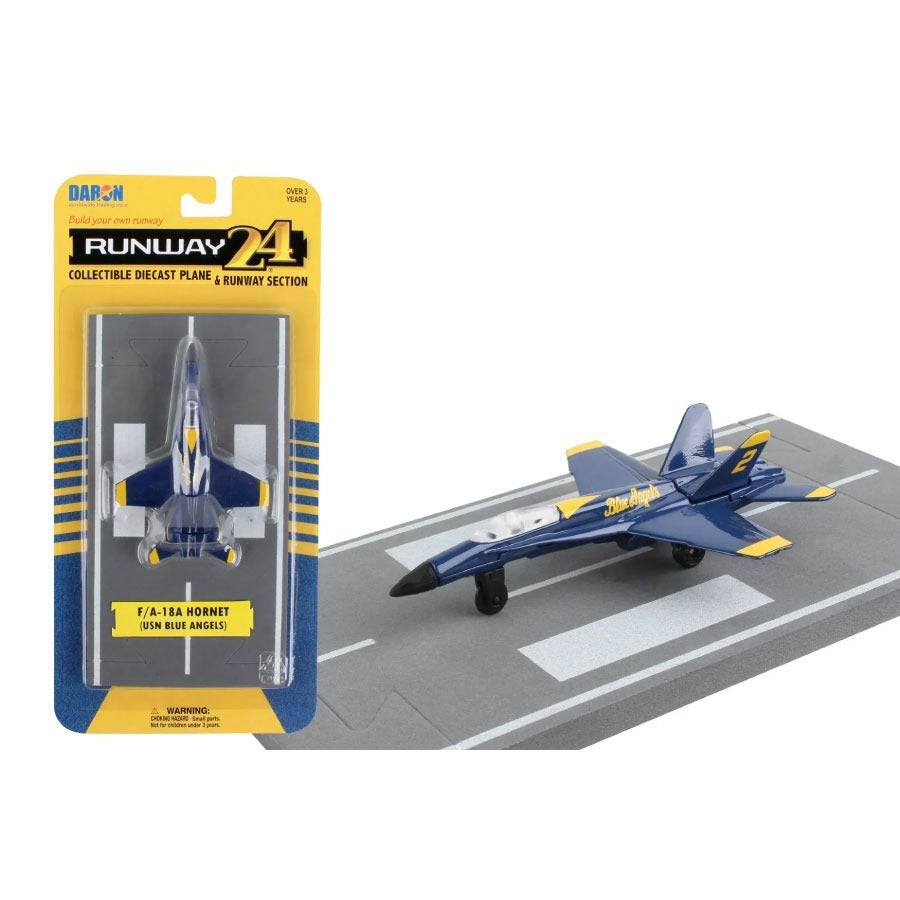 Blue Angels F/A-18 Runway24 Die-Cast Aircraft