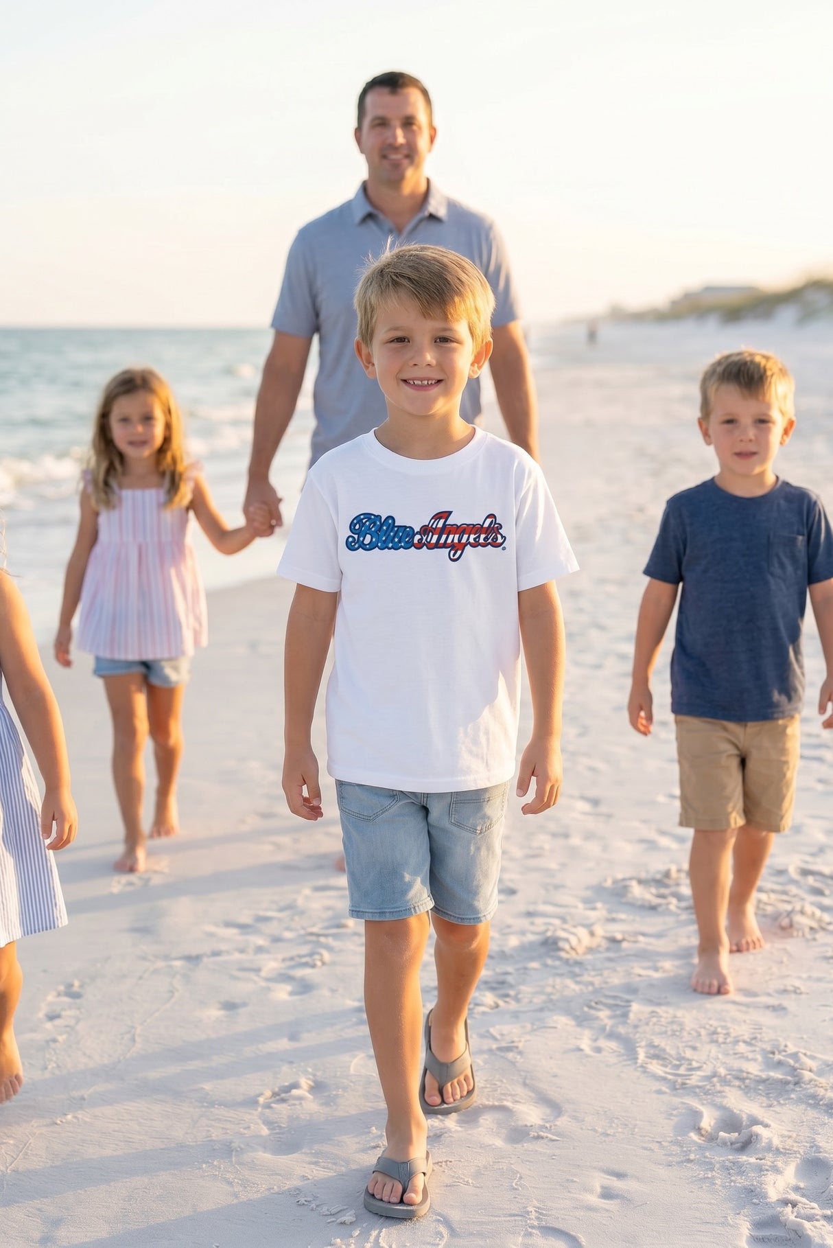 Red, White, and Blues Flag Youth T-Shirt