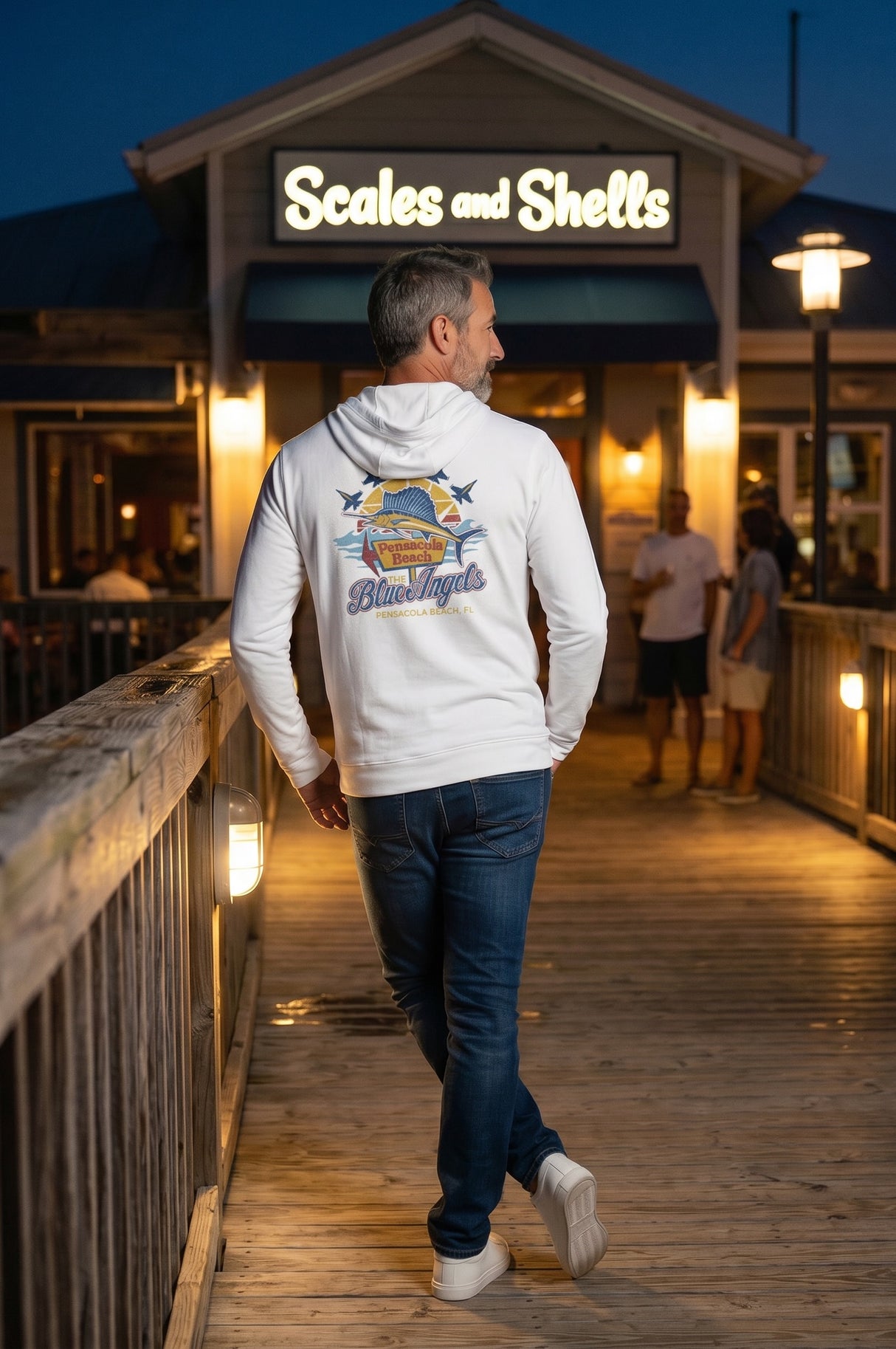 Sail Away Performance Hooded Shirt