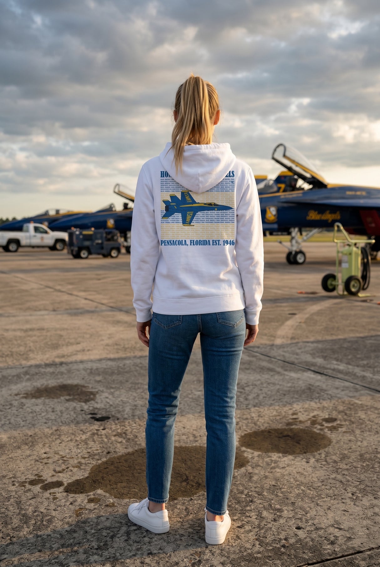 Blues News Performance Hooded Shirt