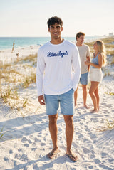 Blue Angels Script Performance Shirt