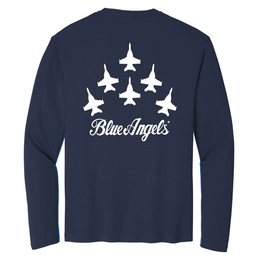 Blue Angels Delta Spread Performance Shirt