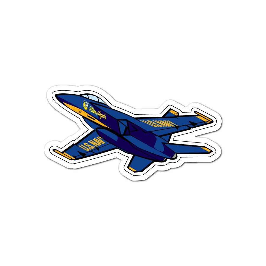 Blue Angel's Jet Sticker