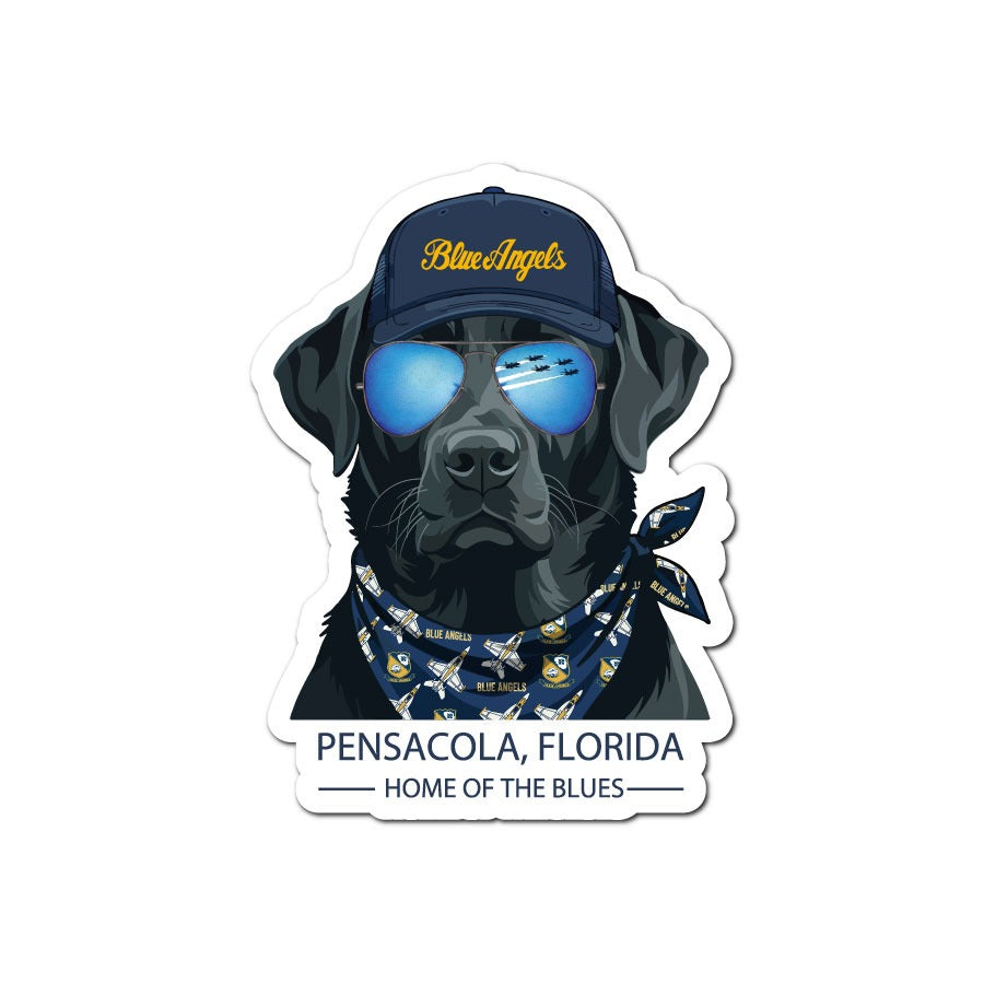 Blues Dog Sticker