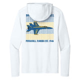 Blues News Performance Hooded Shirt