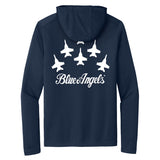 Blue Angels Delta Spread Performance Hooded Shirt