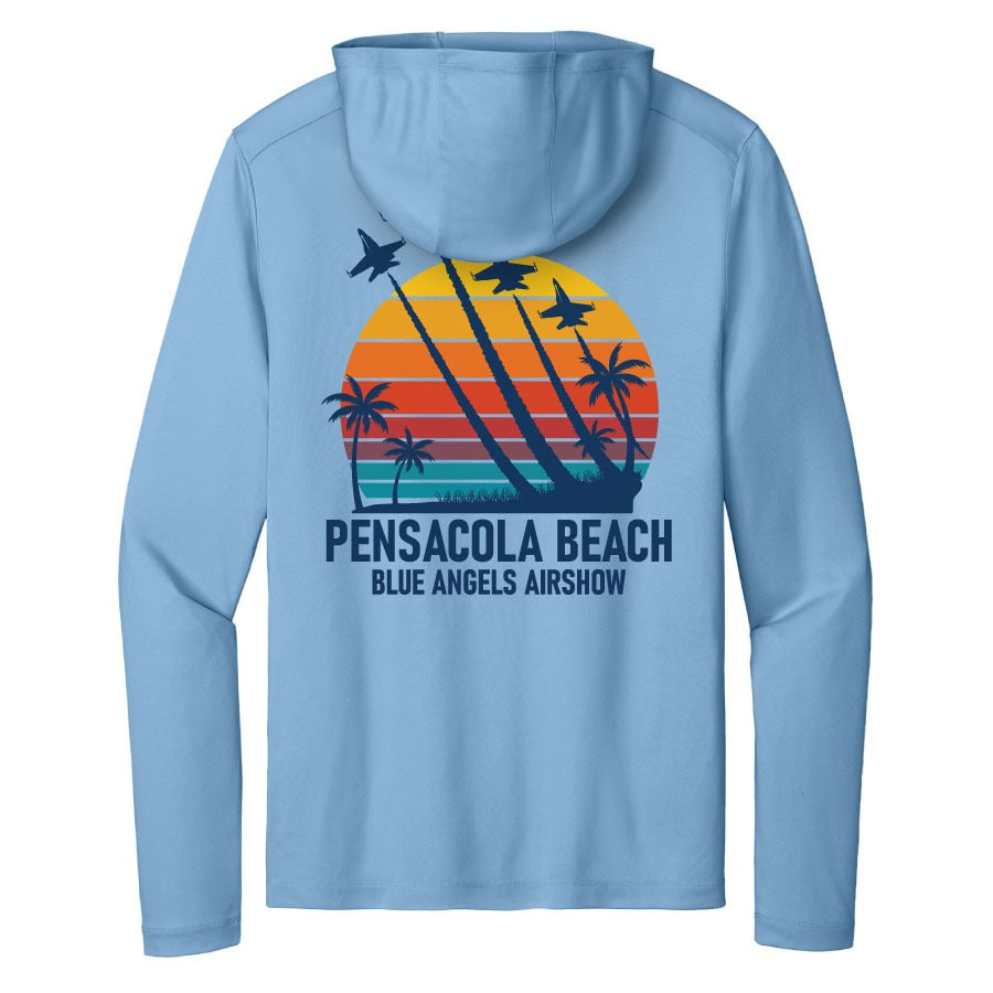 Pensacola Vice Performance Hooded Shirt