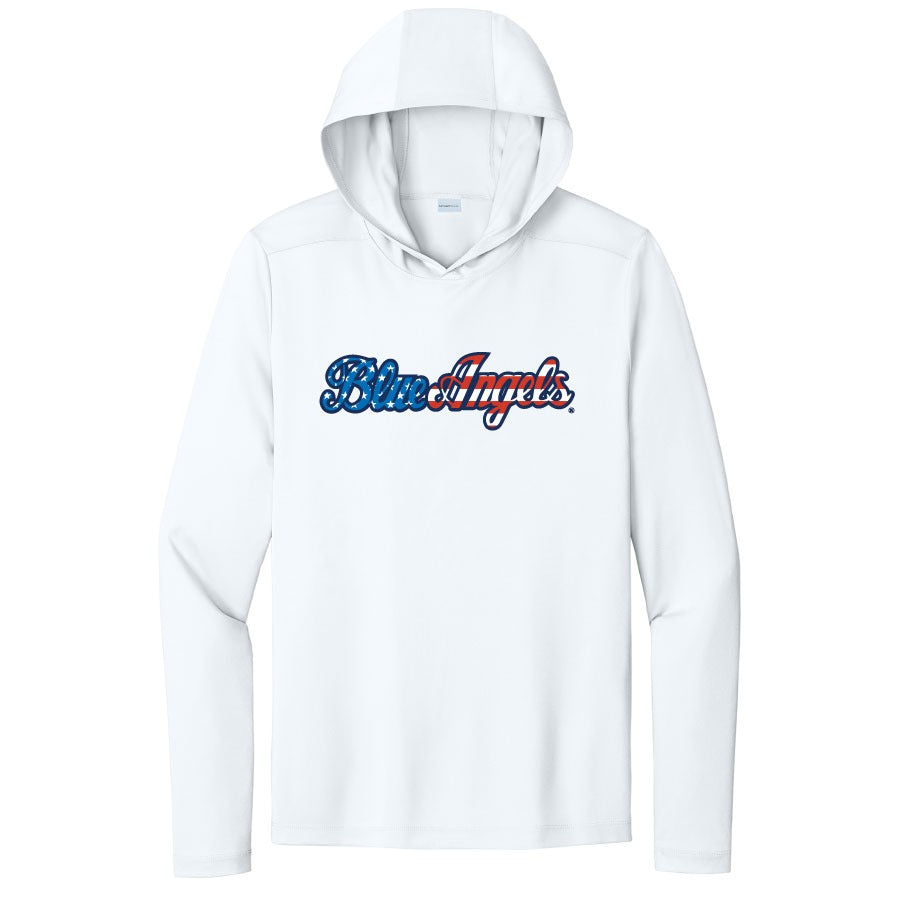 Red, White, & Blues Flag Performance Hooded Shirt